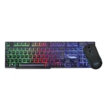 Kit Teclado Y Mouse GAMER XZEAL STARTER XSKTALRW1B / Alámbrico / RGB / USB / 3200 Dpi / Español / Negro