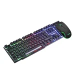 Kit Teclado Y Mouse GAMER XZEAL STARTER XSKTALRW1B / Alámbrico / RGB / USB / 3200 Dpi / Español / Negro - Image 2