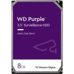 Disco Duro Para Vigilancia WESTERN DIGITAL WD PURPLE / 8TB / 3.5" / SATA III 6 GB/S / 5640 RPM / 256MB Caché