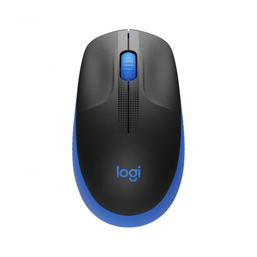 CP-LOGITECH-910-005903-1 Mouse LOGITECH M190 / Inalámbrico / Receptor USB / 1000 DPI / 3 Botones / Sensor Óptico / Negro y Azul - Image 1
