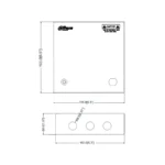 Fuente De Poder DAHUA Technology DH-PFM340-5CH / Cámaras CCTV / 12V / Blanco - Image 4