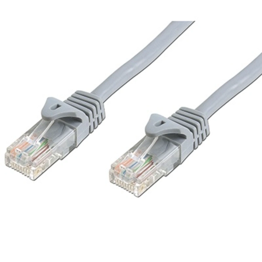 NTPC5E07GY1 Cable Patch Cord NITROTEL NTPC5E10GY / RJ45 / Macho-Macho / 3Metros / CAT5E / 10FT / Gris - Image 1