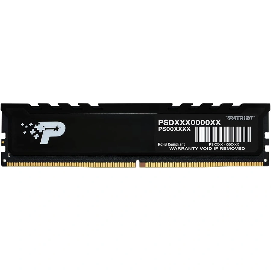 PSP58G480041H1 1 Memoria RAM PATRIOT SIGNATURE PREMIUM / 8GB / DDR5 4800MHz / CL40 / 1.1V / Negro - Image 1