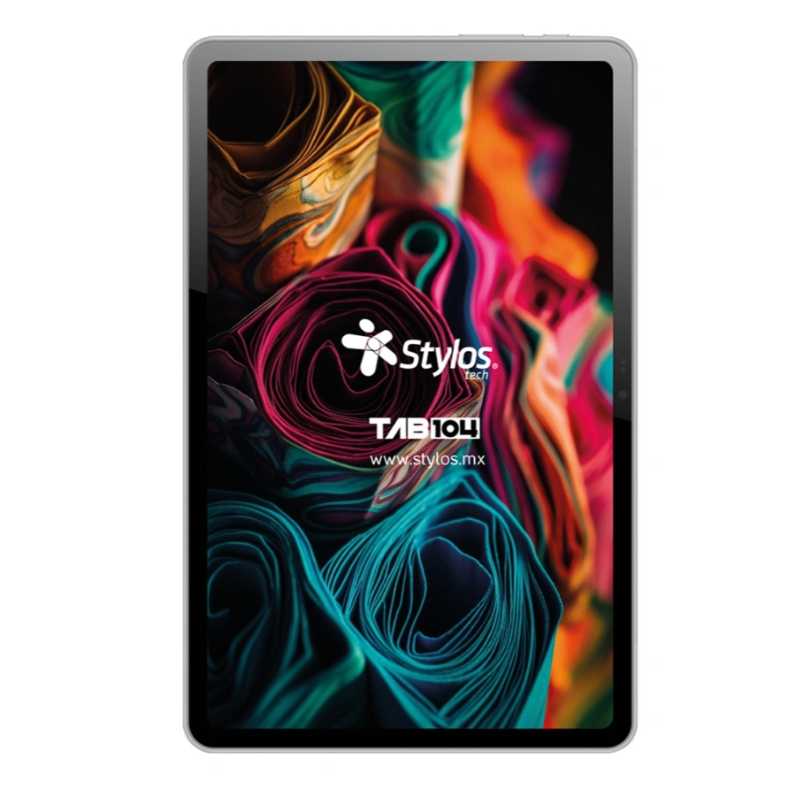 STTA1041S_1 Tablet STYLOS TAB104 / T606 Octa-Core / 10.4” / Memoria RAM 4GB / Almacenamiento 128GB / Android 13 / Cámara 5MP/13MP / Incluye Funda TPU / Plateado - Image 1