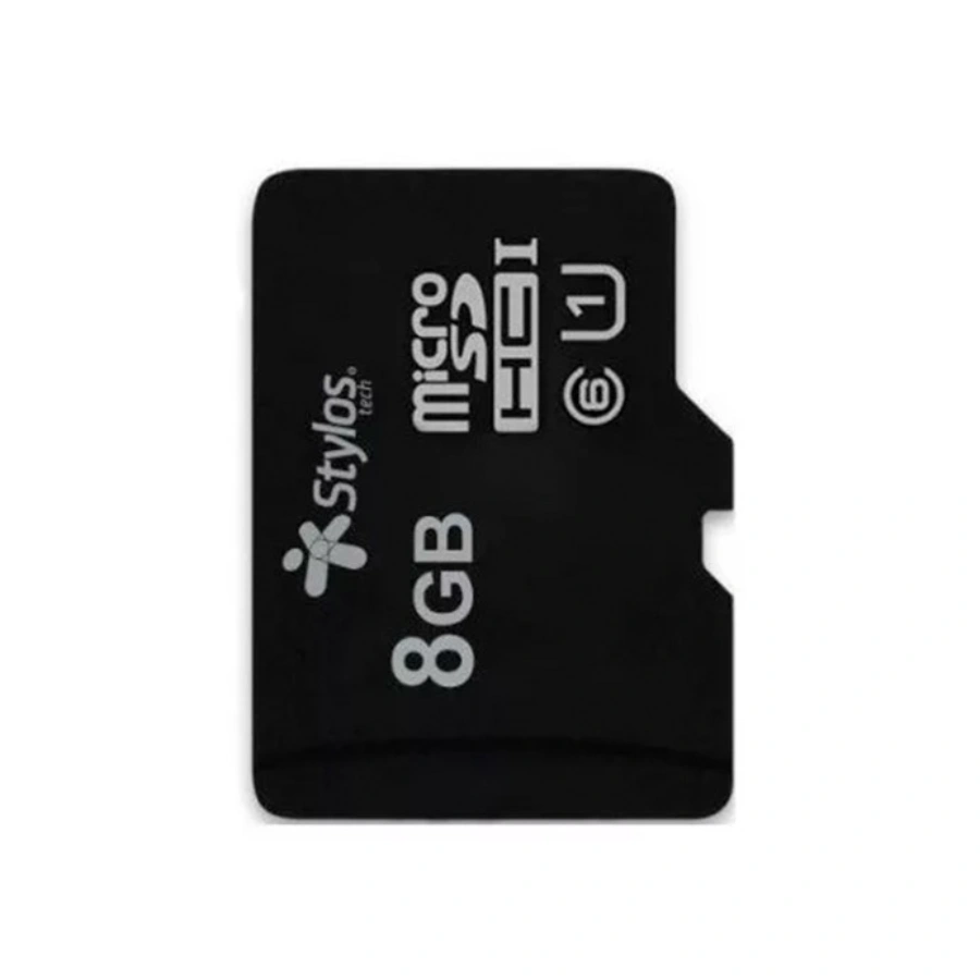 microSD8GB Memoria Micro SDHC Stylos STMSDS1B / 8GB / Interfaz SD 2.0, SD 3.0 / Negro - Image 1