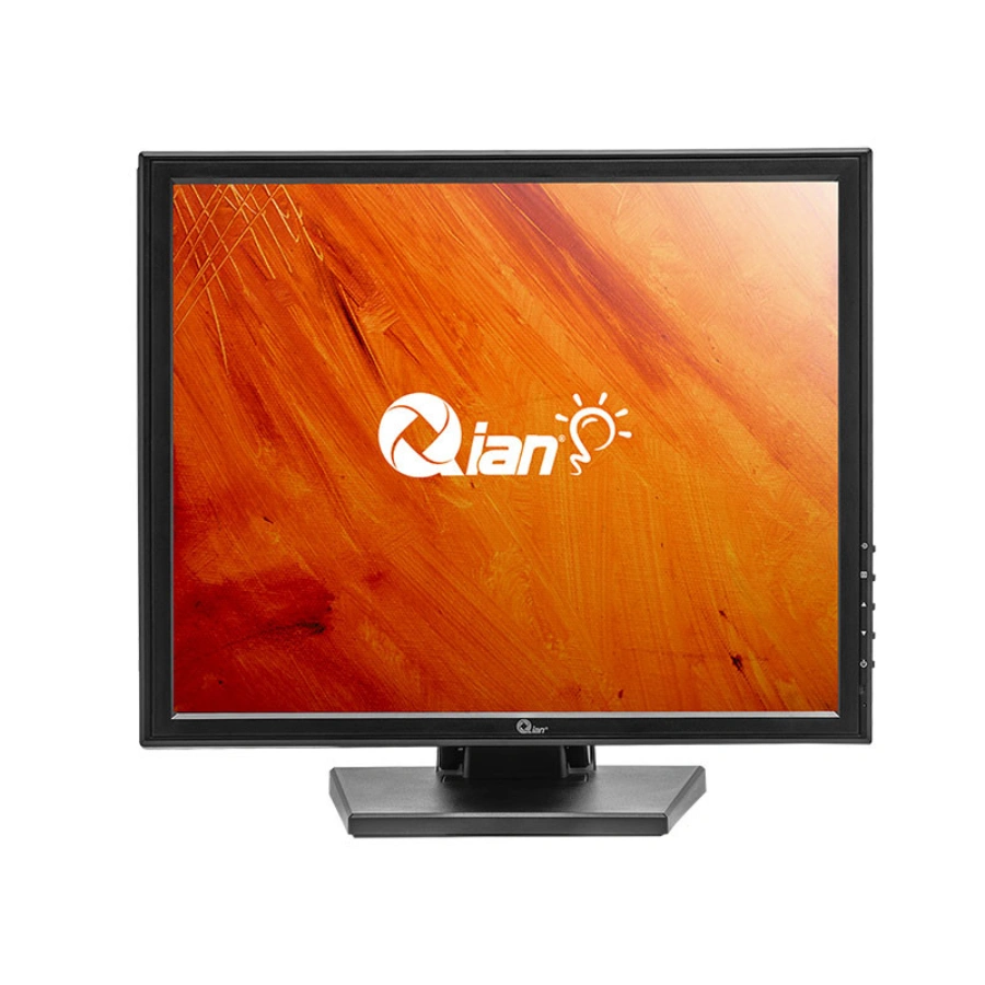 qpm-t17-01-qian-monitor-17-tiago_01 Monitor táctil QIAN 17 TIAGO / 17” / 1280 X 1024 FULL HD / 60Hz / Panel LED / 5MS / VGA, Hdmi, USB / Durabilidad 1 Millón De Toques / Negro - Image 1