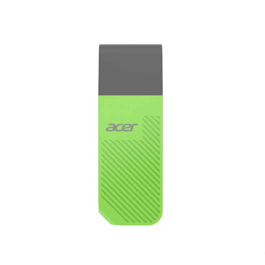 887184015187-A Memoria USB Acer UP300 / 64GB / USB 3.2 / Con Tapa / Color Verde - Image 1