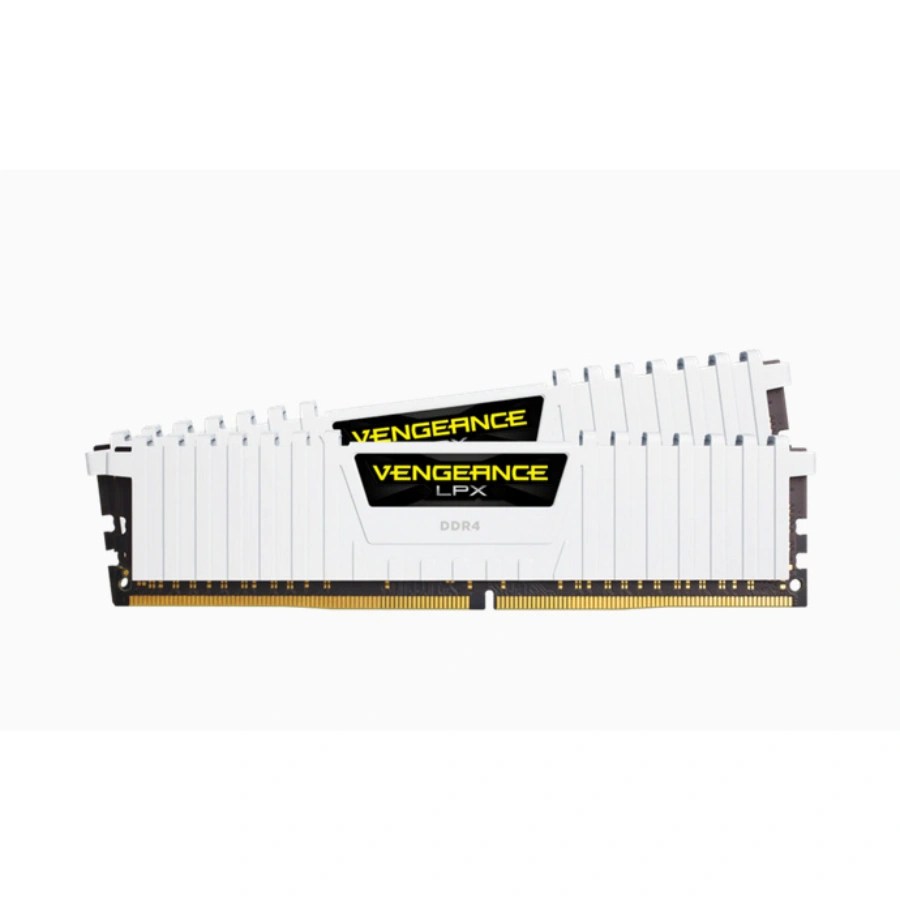 CP-CORSAIR-CMK16GX4M2E3200C16W-c856b5 Kit De Memoria RAM Corsair VENGEANCE LPX / 16GB 2X8GB / DDR4 3200MHz / CL16 / 1.2V / DIMM / Blanco - Image 1