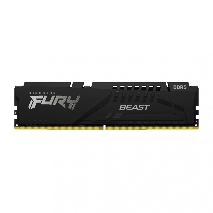 CP-KINGSTON-KF552C36BBE-16-04afe7 Memoria RAM KINGSTON FURY BEAST BLACK / 16GB / DDR5 5200MHz / CL36 / 1.25V / XMP / Negro - Image 1