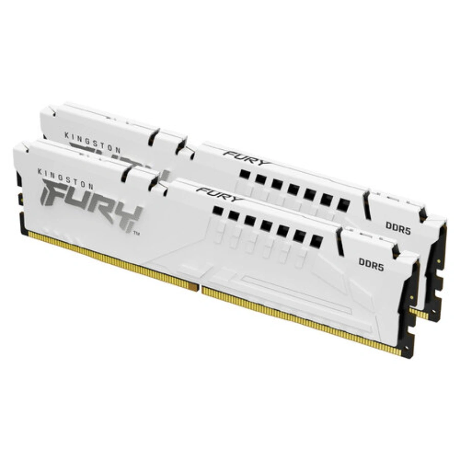 KINGSTON_TECHNOLOGY_KF552C40BWK2-32_ICECAT_74718612 Kit De Memoria RAM KINGSTON FURY BEAST / 32GB (2x16GB) / DDR5 5200MHz / 1,25V / CL40 / XMP / Blanco - Imagen 1