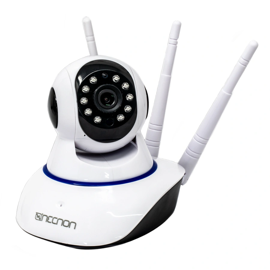 nbcs1l122m_2_ Cámara De Vigilancia IP NECNON NBCS1L122M / 2.0Mpx / WIFI / Tipo Domo / 1080p / H.264 / Alarma / Visualización Desde APP / Con Audio / Movimiento De Lente / Para Interior - Image 1