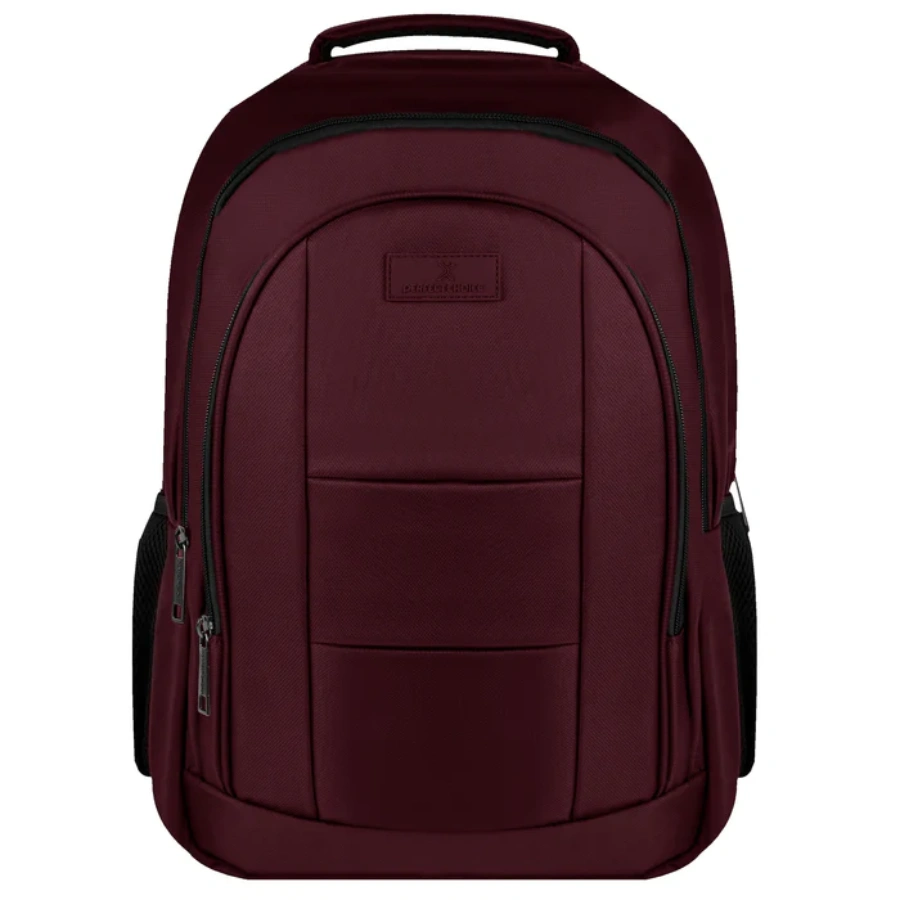 1 Mochila PERFECT CHOICE PC-084969 / COMFORT / 17" / Para Laptop, Viajes, Escuela / Poliéster / Burgundy - Image 1