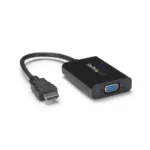Cable Convertidor STARTECH HD2VGAA2 / HDMI A VGA / Macho A Hembra / Portátil / Negro - Image 3