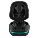 Audífonos PERFECT CHOICE VORTRED HELMET / Inalámbricos / Bluetooth / TWS / Con Micrófono / Cancelación De Ruido / Sonido HQ / Gamer / Estuche De Carga Con Luz / Negro