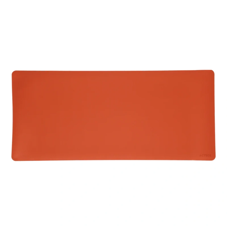 1 Mousepad ACTECK VIBE LEATHER TP670 / XXL / Doble Cara / Antideslizante / 90X40X0.2 CM / Piel Sintética / Color Café-Azul - Image 1