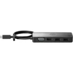 Hub USB-C HP TRAVELHUB G2 / X2 USB, X1 HDMI, X1 VGA, X1 USB-C / 40 CM / Color Negro