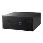 Mini PC ASUS PN4-S1 / Intel Celeron N4500 / Hasta 16GB DDR4 / X1 M.2 2280 PCIe 3x2 / NO INCLUYE RAM NI SSD / USB, USB-C, 3.5 MM, RJ45, HDMI, DP / Negro