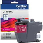 Cartucho De Tinta BROTHER LC402XLM / Extra-Rendimiento / 1500 Páginas / Original / Magenta / Compatible Con MFC-J5340DW, MFC-J6540DW, MFC-J6940DW