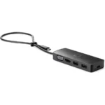 Hub USB-C HP TRAVELHUB G2 / X2 USB, X1 HDMI, X1 VGA, X1 USB-C / 40 CM / Color Negro - Image 2