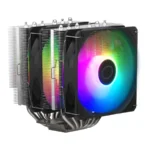 Disipador COOLERMASTER HYPER 620S / X2 Ventiladores 120 MM/ 1750 Rpm / 71.93 CFM / 27.2 dBA / 4 Pines / TDP 3.12W / Intel/AMD / RGB / Negro