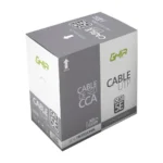 Bobina De Cable UTP GHIA GCB-001 / UTP / 100% Cobre / CAT 5e / Uso Interior, Para Redes Y Video / 305Mts / Gris - Image 3