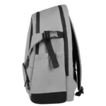 Mochila PERFECT CHOICE GRAYPACK / 15.6" / Para Laptop, Viajes, Escuela, Ejecutiva / Poliéster / Ligera / Correas Acolchadas / Resistente A Salpicaduras / Color Gris - Image 3