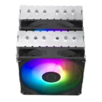 Disipador COOLERMASTER HYPER 620S / X2 Ventiladores 120 MM/ 1750 Rpm / 71.93 CFM / 27.2 dBA / 4 Pines / TDP 3.12W / Intel/AMD / RGB / Negro - Image 3