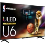 Pantalla Smart TV HISENSE U6 SERIES MINI LED / Google TV / 65" / 4K UHD / 60Hz / WIFI / Bluetooth / Dolby Atmos, Vision / Compatible Con Alexa / Ethernet / X4 HDMI, USB 2.0 / Negro - Image 2