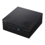 Mini PC ASUS PN4-S1 / Intel Celeron N4500 / Hasta 16GB DDR4 / X1 M.2 2280 PCIe 3x2 / NO INCLUYE RAM NI SSD / USB, USB-C, 3.5 MM, RJ45, HDMI, DP / Negro - Image 4