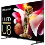 Pantalla Smart TV HISENSE U8 SERIES MINI LED / Google TV / 65" / 4K UHD / 144Hz / WIFI / Bluetooth / Dolby Vision, Atmos / Quantum Dot / Ethernet LAN / X4 HDMI, USB 2.0 / Negro - Image 3