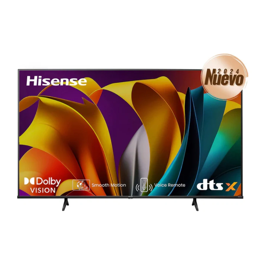 70A6NV_01 Pantalla Smart TV HISENSE A6NV / VIDAA / 70" / 4K UHD / WIFI / Bluetooth / RJ45 / Dolby Vision/Atmos / X3 HDMI / X2 USB / 60Hz / Negro - Image 1