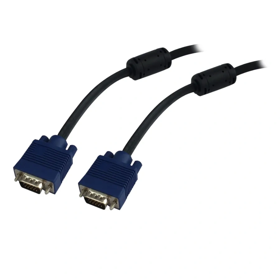 ACCCABLE60-1 Cable VGA (D-Sub) XCASE ACCCABLE65 / Para Monitor O Proyector / Macho A Macho / 15m / Color Negro - Image 1