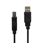 Cable USB 2.0 VORAGO CAB-AB018 / Para Impresora / USB tipo A - USB tipo B / 1.8m / Color Negro - Image 3