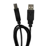 Cable USB 2.0 VORAGO CAB-AB018 / Para Impresora / USB tipo A - USB tipo B / 1.8m / Color Negro