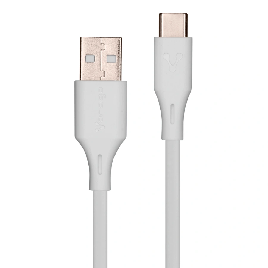 CAB-C01W-01-WH Cable USB Tipo C CAB-CO1 / Tipo A - Tipo C / Carga Rápida / 1m / Color Blanco - Image 1