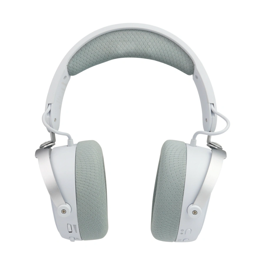 CP-GAMEFACTOR-HSB600-WH-912ff9 Diadema GAME FACTOR HSB600 Gaming / Alámbrico, Inalámbrico / Bluetooth, 3.5mm / 20Hz - 20KHz / Con Micrófono / Hasta 22 Horas / Color Blanco - Image 1