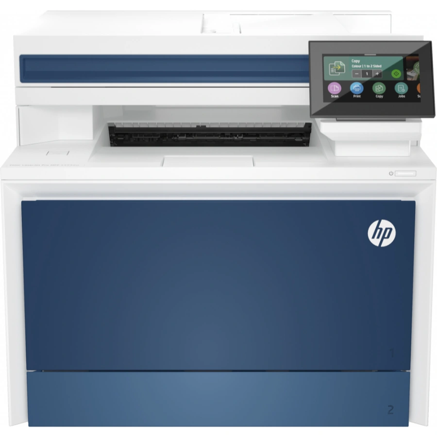 CP-HP-5HH65A-2f869e Impresora Multifunción HP Color LaserJet Pro 4303DW / 35 PPM / Láser / USB, Wi-Fi, Ethernet, Bluetooth / 600X600 dpi / Pantalla Táctil 4.3" / Hogar, Oficina / Color Blanco - Image 1