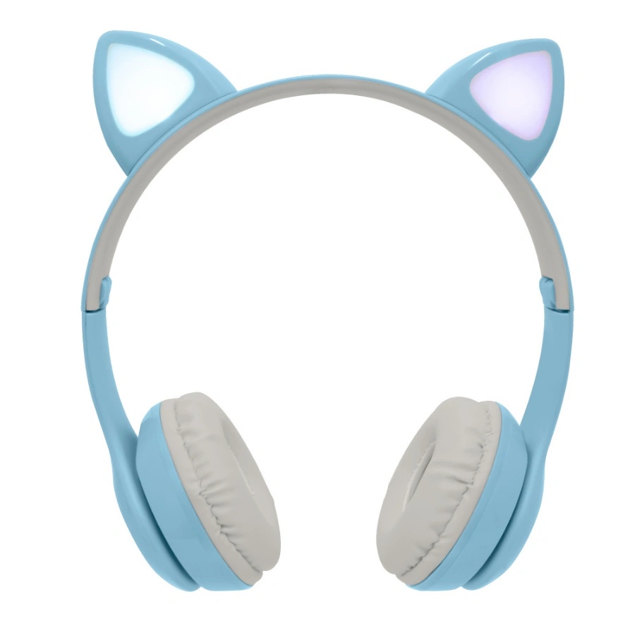 CP-PERFECTCHOICE-PC-116981-0c4902 Diadema PERFECT CHOICE Para Niños CATTO / Alámbrico, Inalámbrico / Bluetooth, 3.5mm / Color Azul - Image 1