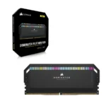 Kit De Memoria RAM CORSAIR DOMINATOR PLATINUM RGB / 32GB 2X16GB / DDR5 6000MHz / CL36 / 1.25V / DIMM / RGB / Corsair iCue / Color Negro - Image 3