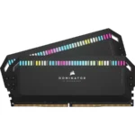 Kit De Memoria RAM CORSAIR DOMINATOR PLATINUM RGB / 32GB 2X16GB / DDR5 6000MHz / CL36 / 1.25V / DIMM / RGB / Corsair iCue / Color Negro - Image 2