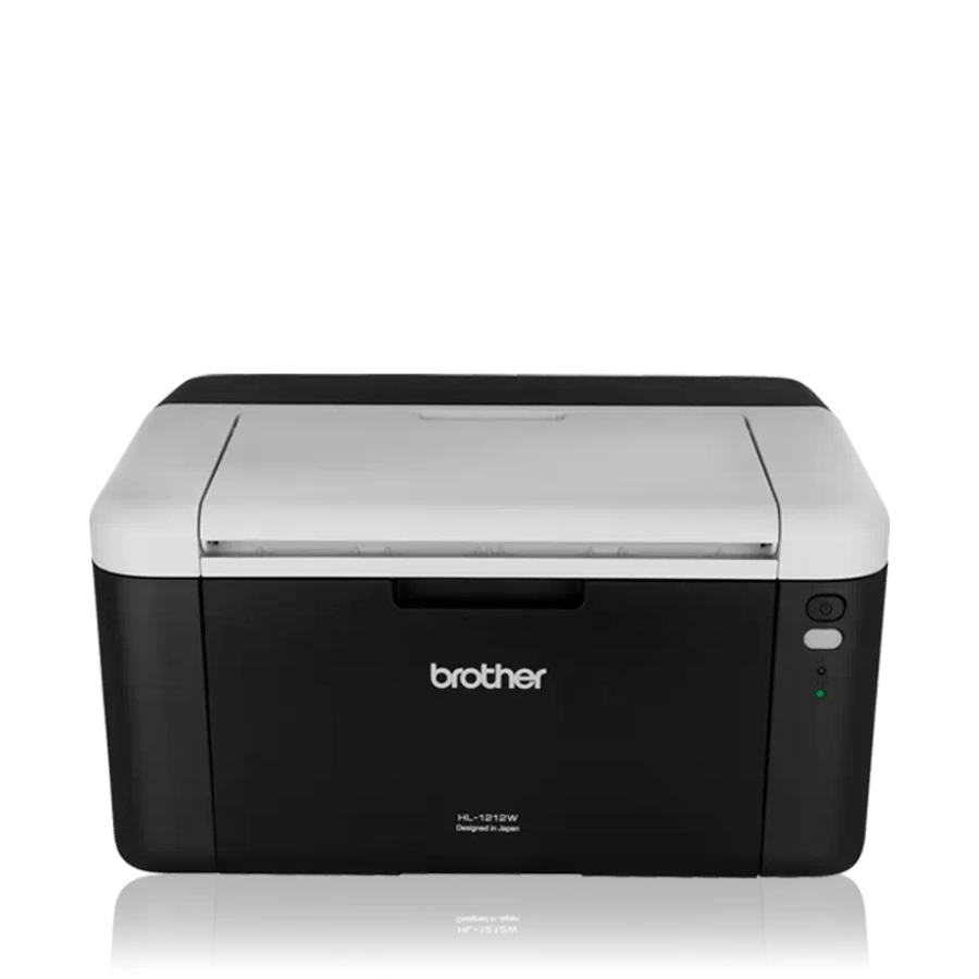 HL-1212W_ref Impresora Láser BROTHER HL1212W / 21PPM Negro / Laser, Monocromático / USB, WIFI / 2400X620 DPI / Hogar, Oficina / Color Blanco/Negro - Image 1
