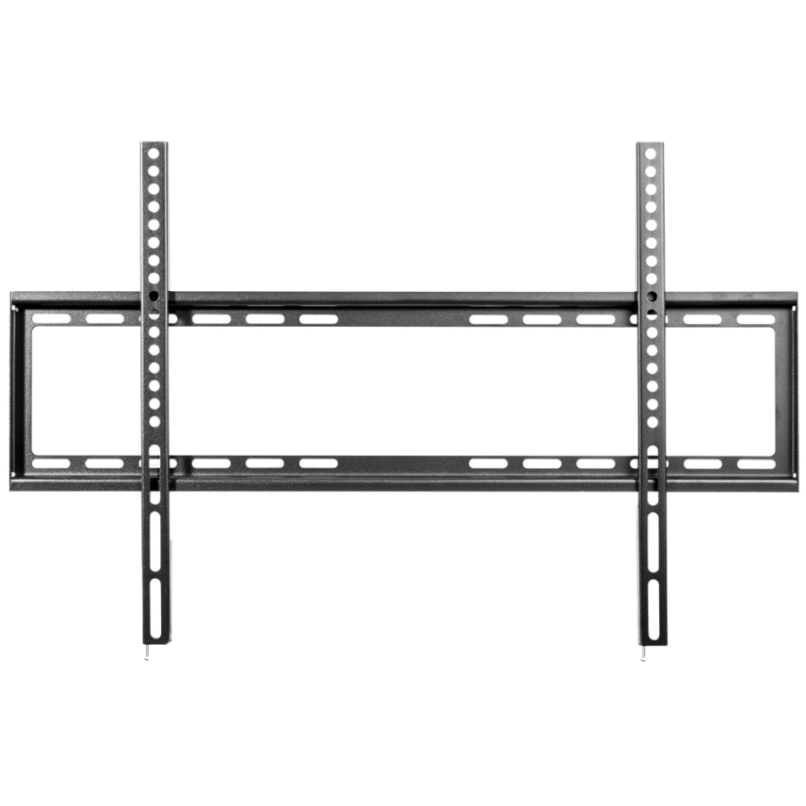 OVTV-F3270-FRONTAL Soporte De Pared Fijo OVALTECH OVTV-F3270 / VESA / Para TV / 32"-70" / Hasta 35kg / Panel Desmontable / Acero / Negro - Image 1