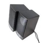 Bocinas VORAGO Para Computadora SPK-106 / Alámbrico / 3.5mm / Alimentación Por USB / 2.0 Canales / 3W / Negro - Image 3