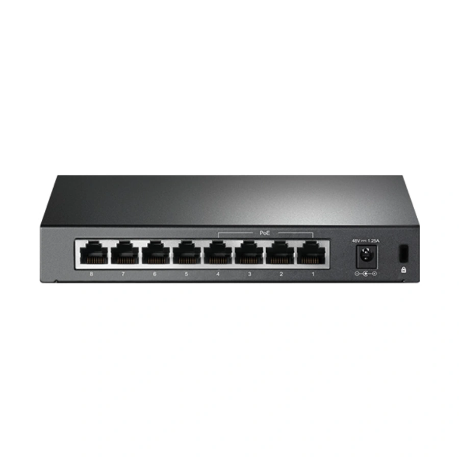 TL-SF1008P(UN)5.0-03_1493263016730f Switch TP-LINK TL-SF1008P / 8 Puertos Fast Ethernet 10/100 Mbps / Tasa De Reenvío De Paquetes 1.1904 Mbps / Color Gris - Image 1