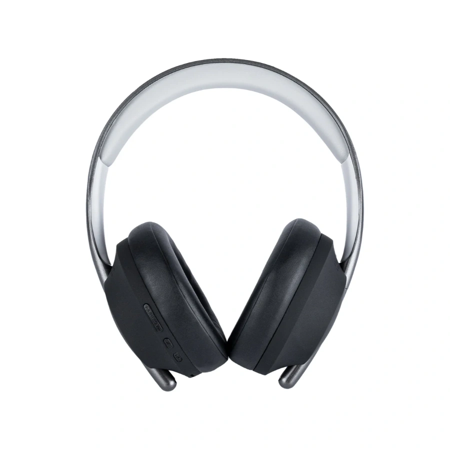 TZDJ01-2 Diadema TECHZONE Ultrabass / Inalámbrico / Bluetooth 5.2 / 3.5 mm / Micrófono Integrado / 6-8 Horas De Uso / Negro-Gris - Image 1