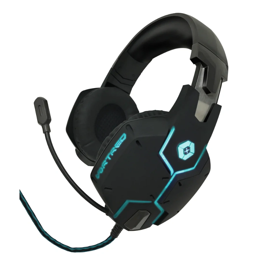 V-930051001 Diadema Headset VORTRED GAMER ASSAUULT / Alámbrico / USB / 7.1 Canales / 20 - 20000 Hz / Omnidireccional / Cable 1.8 Metros / Para PC y PS4 / Negro - Imagen 1