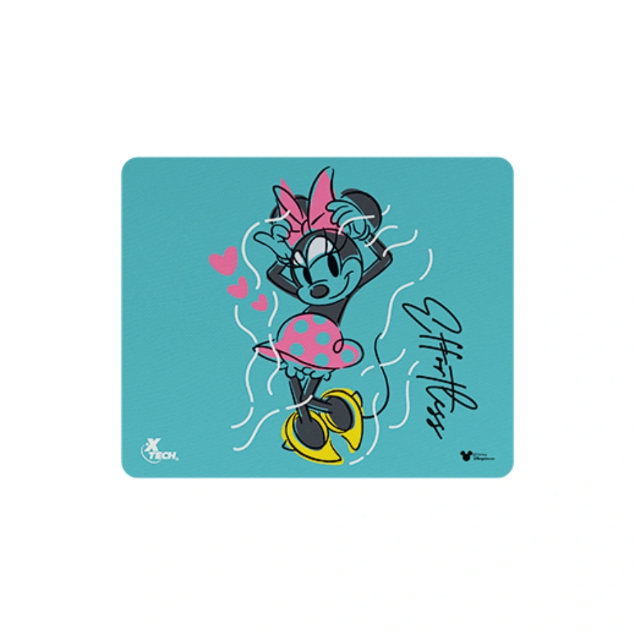 XTA-D100MM_Imagen_color Mousepad XTECH XTA-D100MM / Antideslizante / 22X18X0.2 CM / Material Antideslizante / Edición Especial Minnie Mouse - Image 1