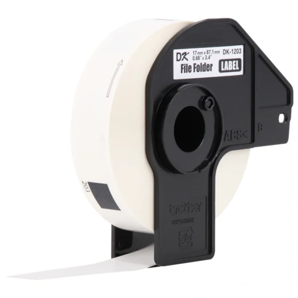 Etiquetas BROTHER DK1203 / 17mm X 87mm / 300 Piezas / Blanco | HarTunning