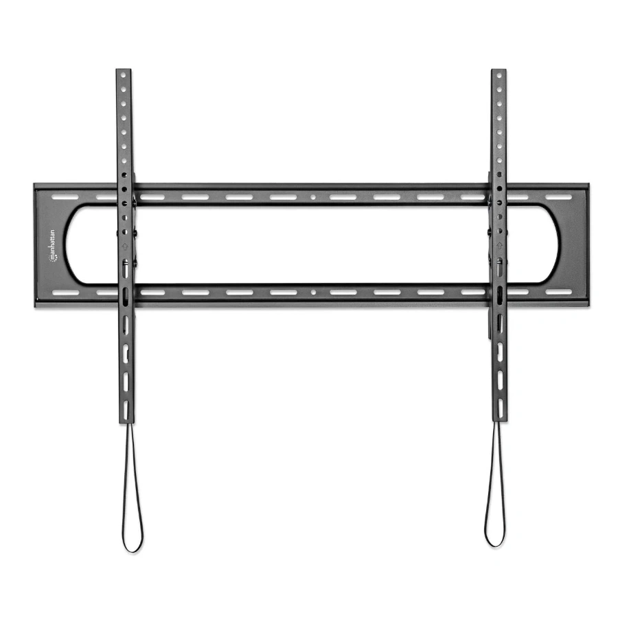 heavy-duty-large-screen-tilting-tv-wall-mount-461931-3_1024x1024@2x Soporte De Pared MANHATTAN 461931 / VESA / Para Pantalla 60"- 120"/ Hasta 120kg / Inclinación Ajustable +/-10° / Acero / Negro - Image 1
