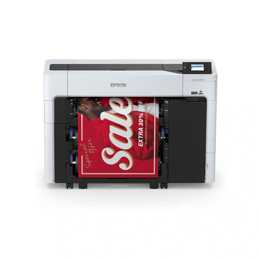 1 Plotter EPSON SURECOLOR T3770DE / Inyección Térmica / USB, Ethernet, Ethernet / 2400X1200 dpi / Color / Pantalla LCD Táctil 4.3" / Oficina, Industria, Mapas, Dibujos, Posters, Renders / Color Blanco - Image 1